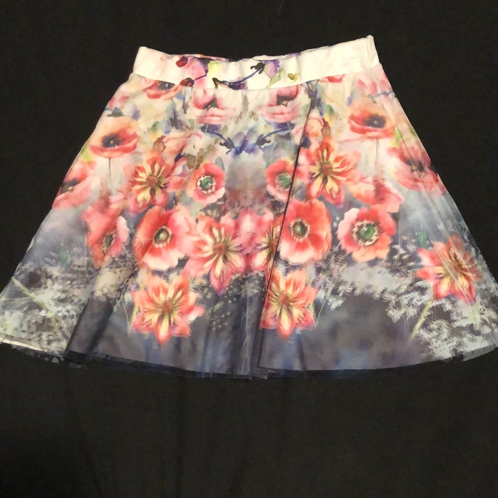Floral skirt